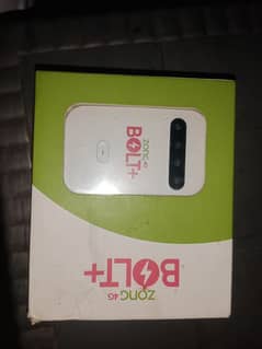 Zong 4G bolt plus Wireless Wifi device