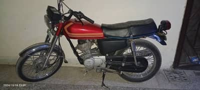 CG 125 2008 MODEL PINDI NUM 10/10