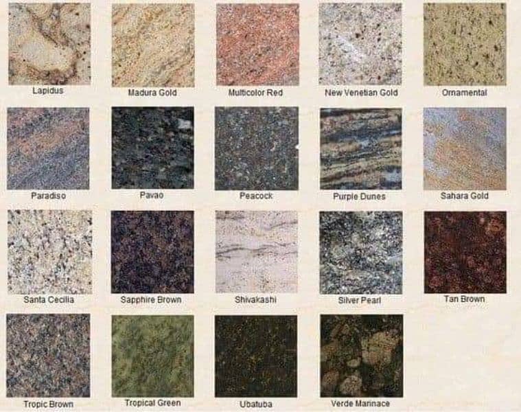 WE DEAL ALL KINDS OF MARBLE AND GRANITE 1