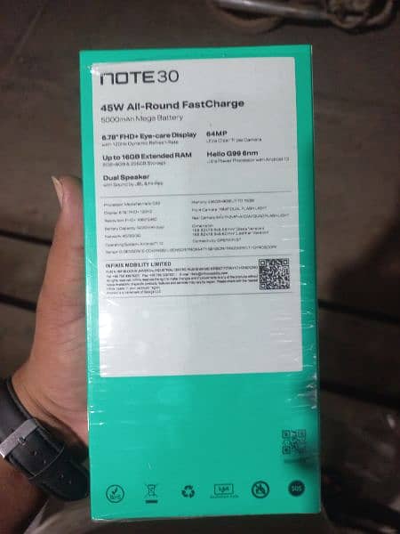 infinix note 30 8 256 4