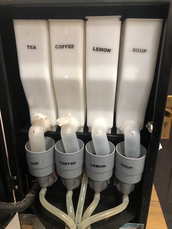 Tea and Coffee vending machine/like Nescaf 2