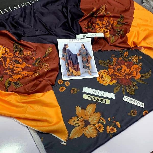 3Pc Karandi and Dhanak Suits with Home Delivery 1