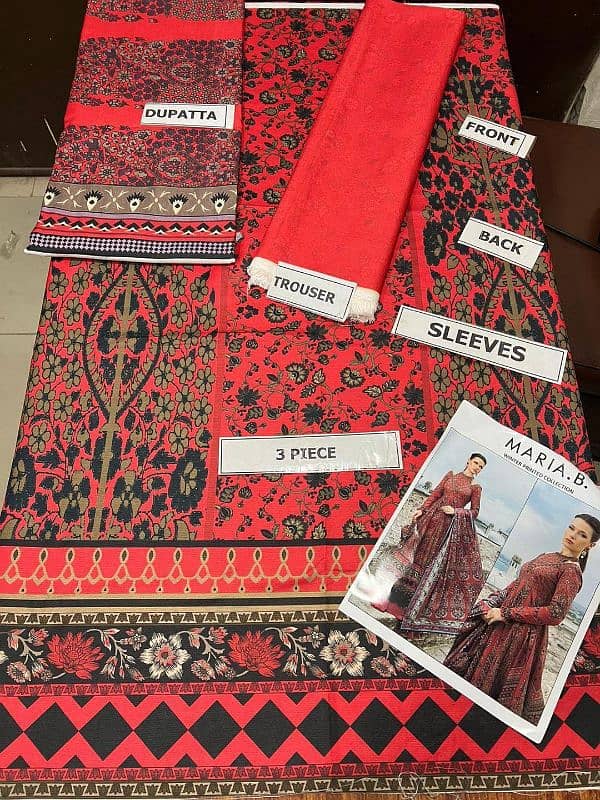 3Pc Karandi and Dhanak Suits with Home Delivery 3