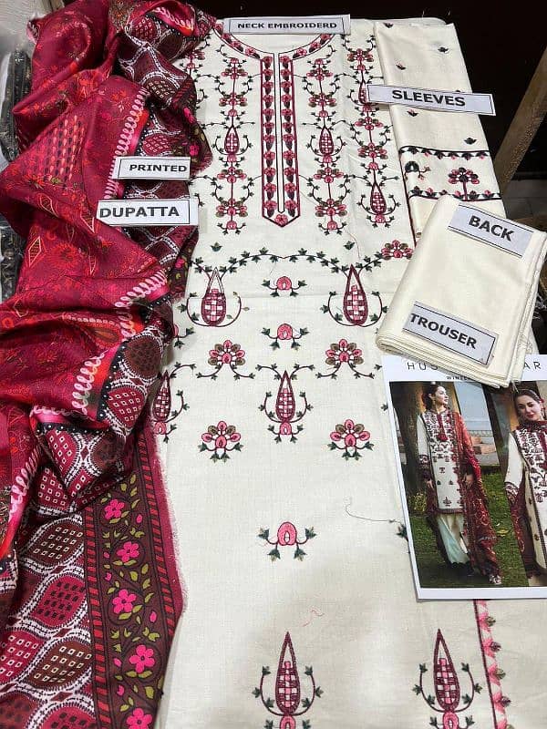 3Pc Karandi and Dhanak Suits with Home Delivery 9