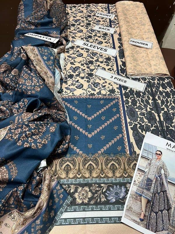 3Pc Karandi and Dhanak Suits with Home Delivery 14