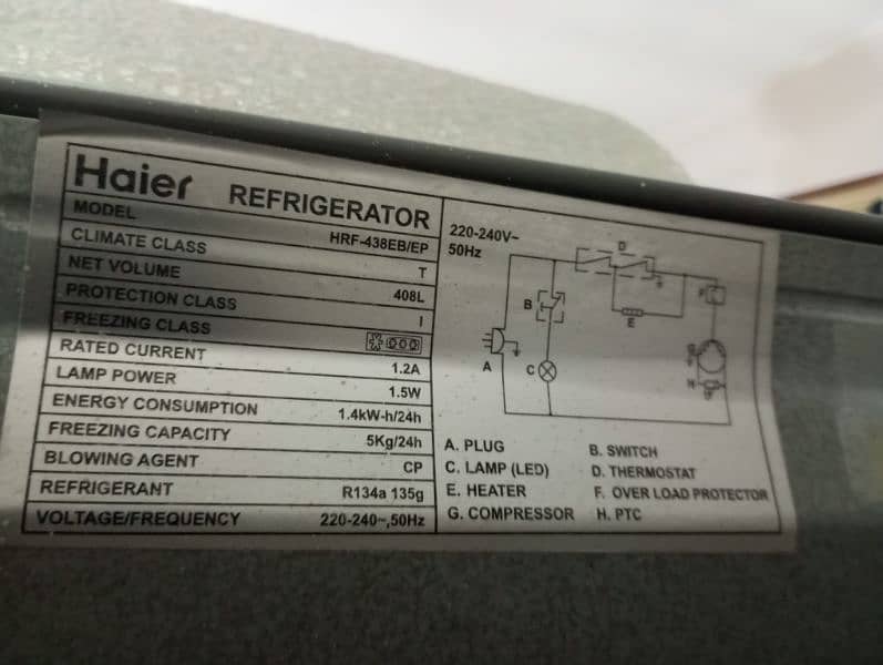 Haier Refrigerator 2