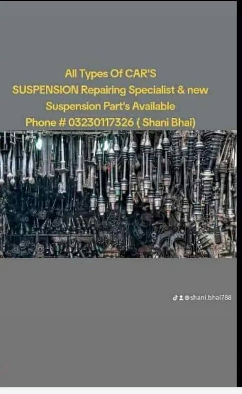 Car's Suspension Repairing Santro,Cultus,Alto,Mehran,Cuore,Swift,vitz, 9