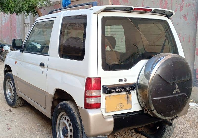 Mitsubishi Pajero Mini 1997 auto gear 1