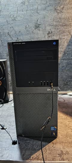 Dell 980 Tower with Core i7, 6GB RAM, SSD+HDD, 1GB Graphics