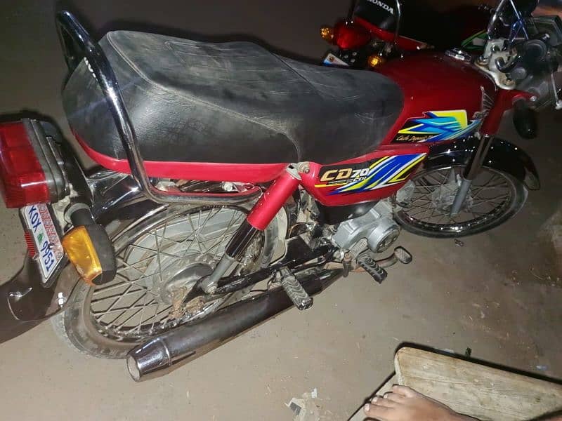 Honda CD 70 for sale Karachi num 2021 1