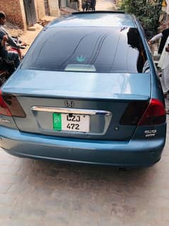 Honda Civic EXi Oral 2005 model lahore register