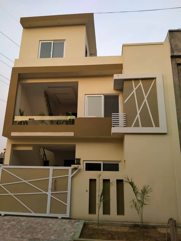 5 Marla Double Story Double Unit Brand New Designer House Available For Sale. 0