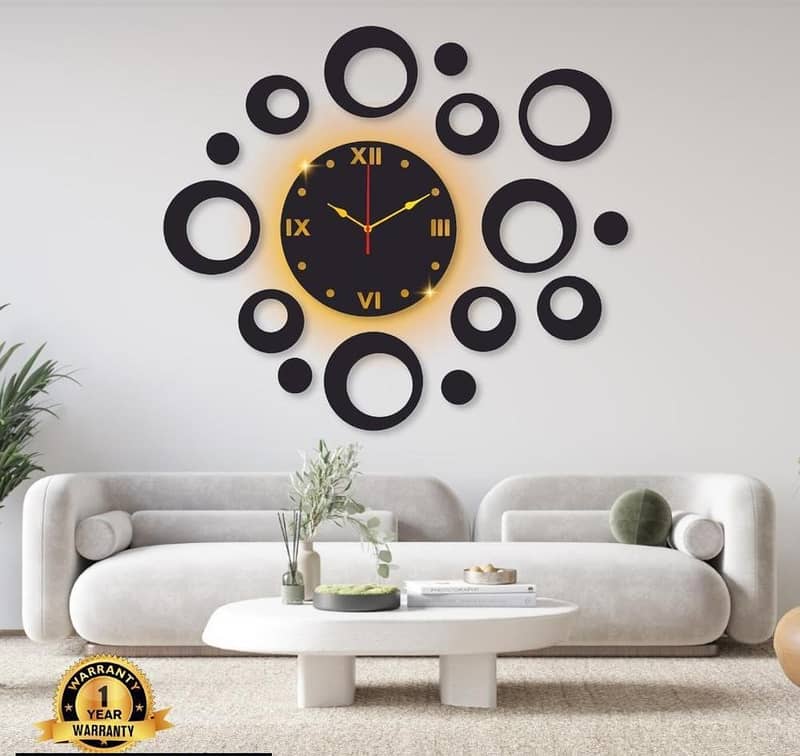 Calligraphy Wall Clock 6