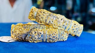 Gold bangles