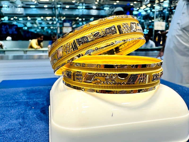 Gold bangles 5