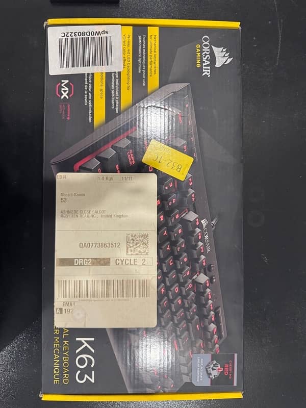 Corsair K63 1