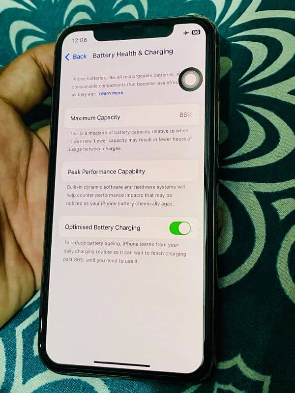 Iphone 11 pro non pta Factory unlock 64gb with 86% health 5