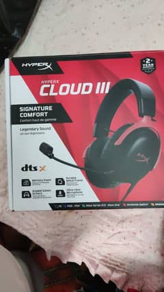 Hyper X Cloud 3(box open)