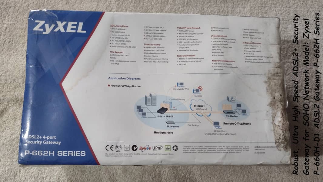 zyxel security gateway 5