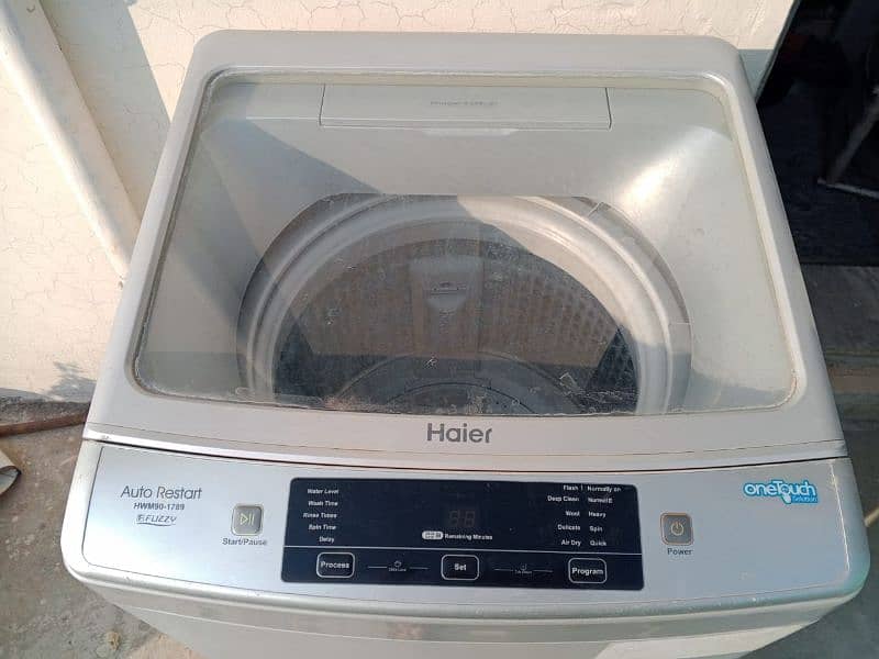 Haier One Touch Smart Top Load Washing Machine for Sale 3