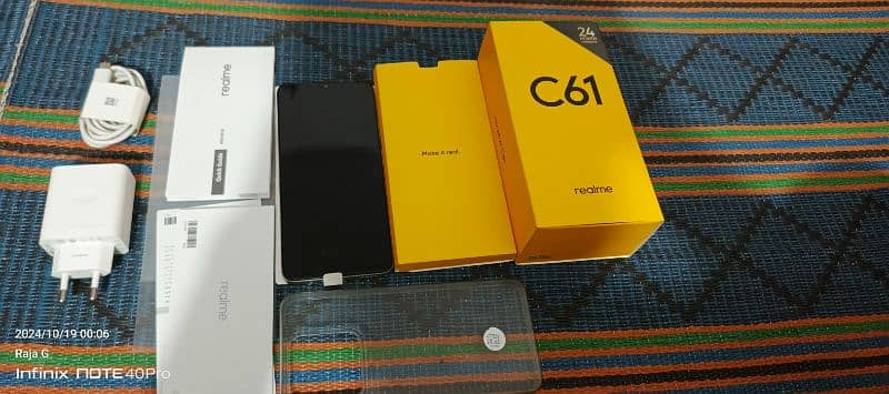 realme c61 45 days only used complete box with original accessories 2