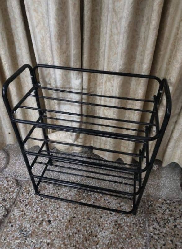 4 layer metal shoe rack 1