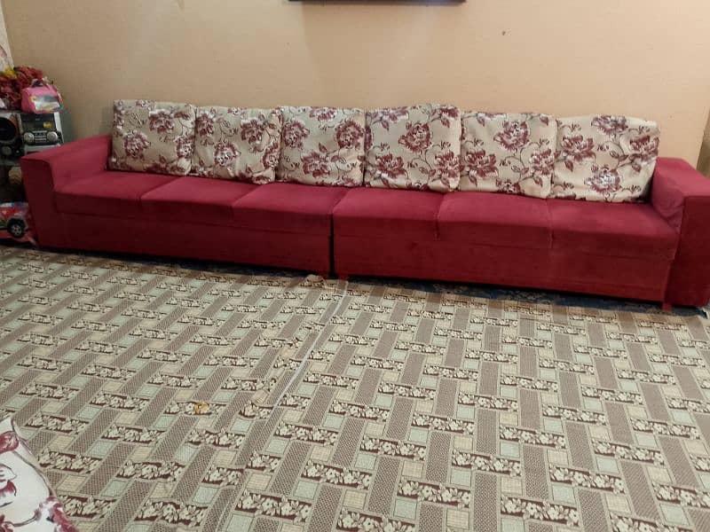 L shaped sofa set 1