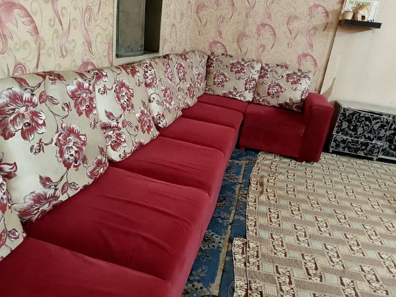 L shaped sofa set 5