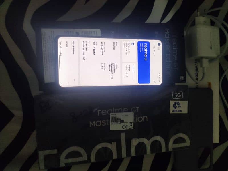 Realme Gt Master Edition 5g completely box 3