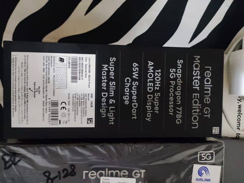 Realme Gt Master Edition 5g completely box 4