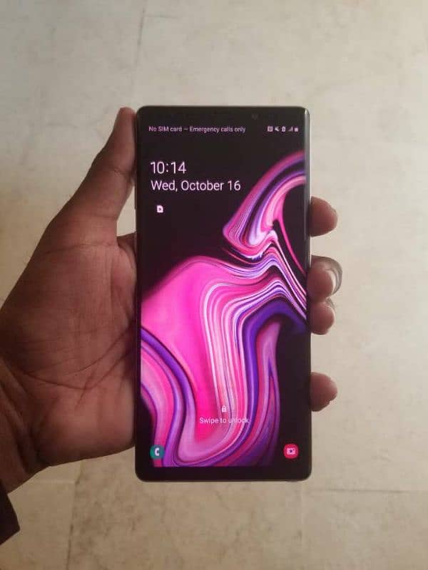 note 9 non pta 8/128 condition 10 by 10 2