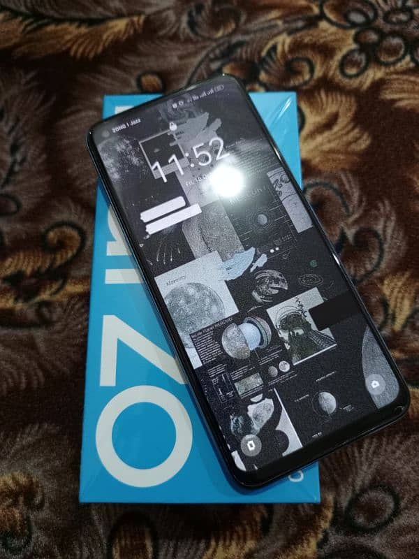 Realme Narzo 50 with box and accessories 2