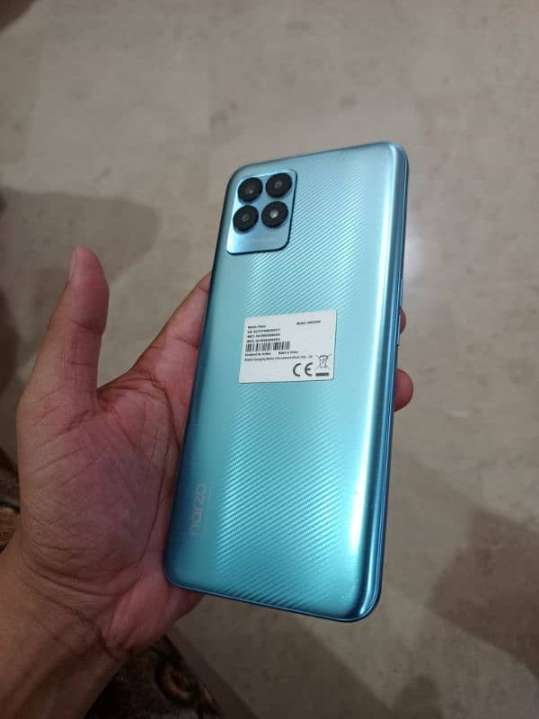 Realme Narzo 50 with box and accessories 8