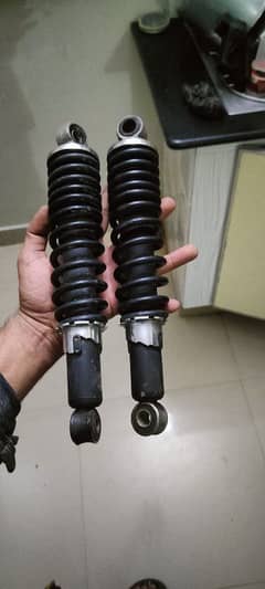 GS 150 REAR SHOCKS POWDER COATED