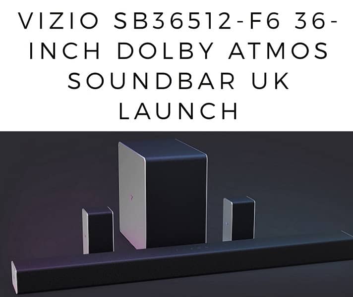 VIZIO SB36512 - F6 (5.1. 2 Dolby Atmos) Wireless Soundbar 0