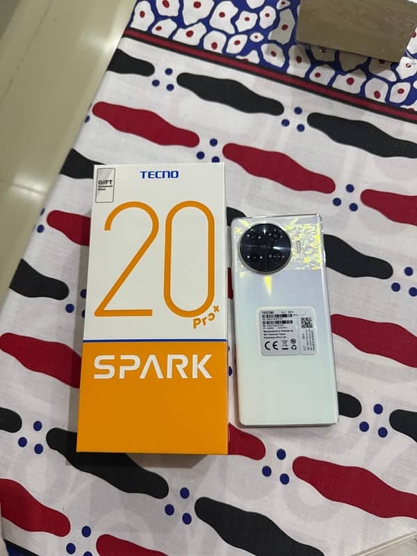 Tecno spark 20pro plus just box opened 3