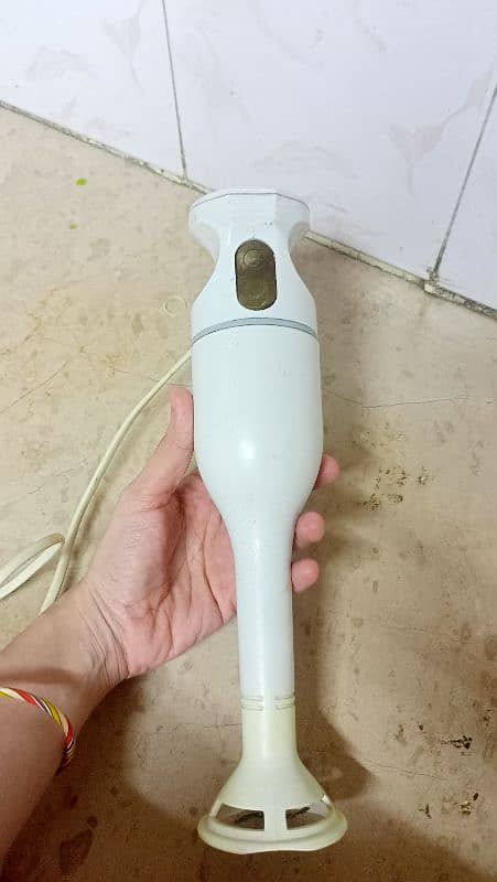 anex original hand blender with chopper good condition 1