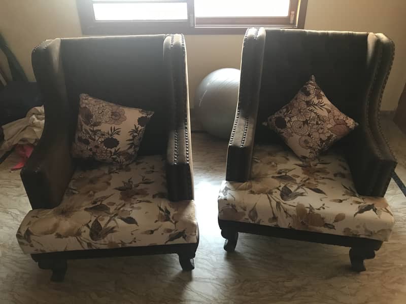 7-Seater Sofa Set for Sale - Excellent Condition 1