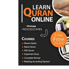 Online QURAN female tutor