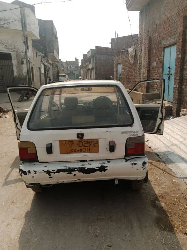 Suzuki Mehran VX 1991 7