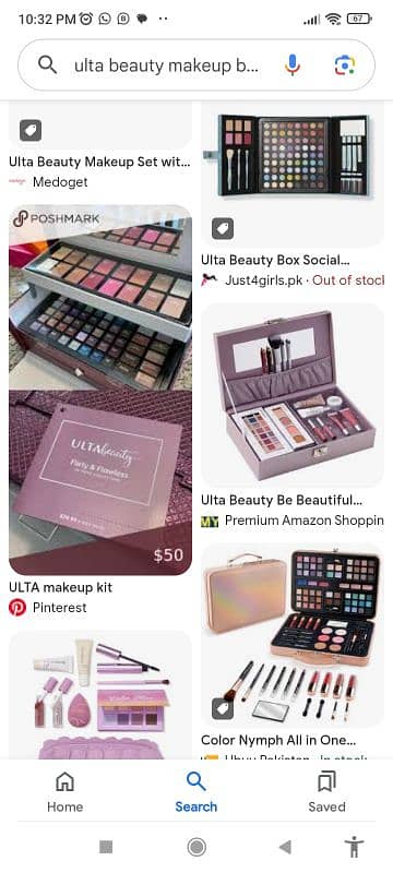 Ulta beauty makke up set box 6