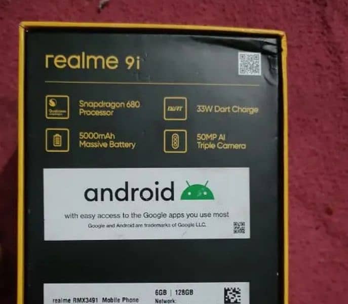 Realme 9i 6+6 Ram & 128 GB Rom 7