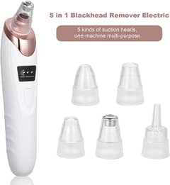 Rechargeable Blackhead Remover Suction Device Extractor Vacuum Suction