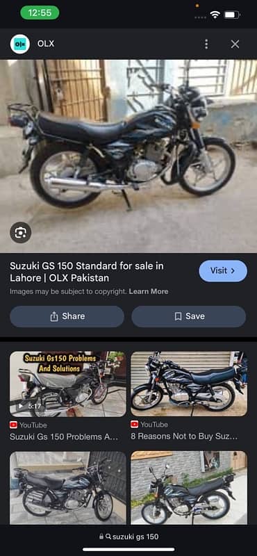 Suzuki  Gs 150 Se available for sale 4