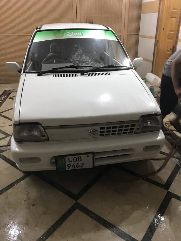 Suzuki Mehran VX 1990 model all ok just by and drive Lahore no 3