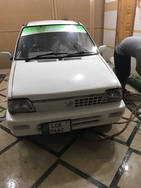 Suzuki Mehran VX 1990 model all ok just by and drive Lahore no 4