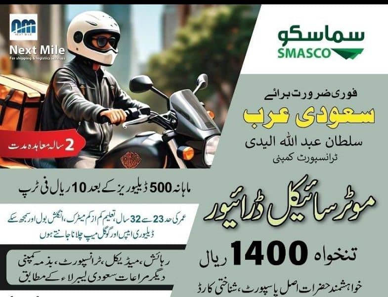 Bike Rider Visa for best companies 11