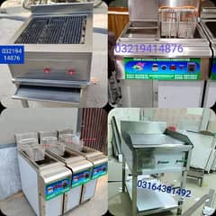 deep fryers / hot plate  / pizza oven