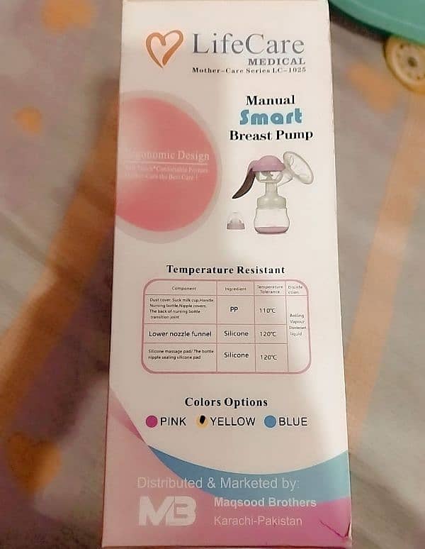 Lifecare Breast Pump for Mother Breastfeeding Set 1