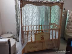 Baby Cot and Swing Combo